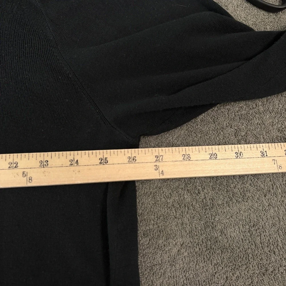 Polo Ralph Lauren Sweater Men XXL Black V-Neck Pullover Pima Cotton Pony Logo